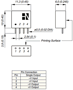 SIM1-1215-SIL4 Datasheet PDF HN Electronic Components