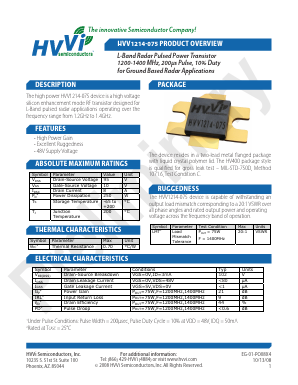 HVV1214-075 Datasheet PDF HVVi Semiconductors, Inc.