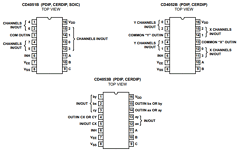 CD4052B Datasheet PDF Harris Semiconductor