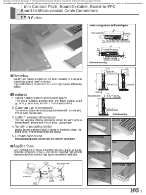 685-0008-1-56 Datasheet PDF HIROSE ELECTRIC