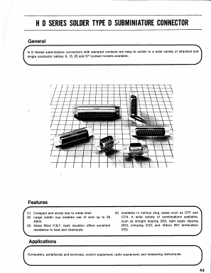 HDAB-50SF Datasheet PDF HIROSE ELECTRIC