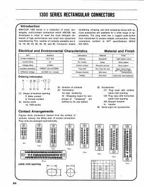P-1324-CT Datasheet PDF HIROSE ELECTRIC