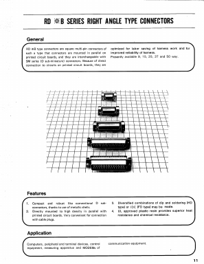 RDEB-9P-LN05 Datasheet PDF HIROSE ELECTRIC