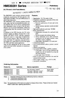 HM530281TT-20 Datasheet PDF Hitachi -> Renesas Electronics