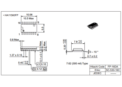 HA11560 Datasheet PDF Hitachi -> Renesas Electronics
