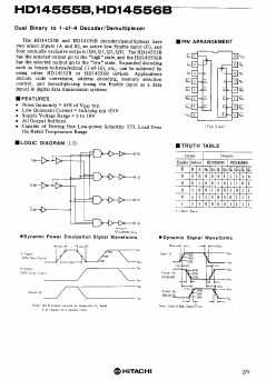 HD14555B Datasheet PDF Hitachi -> Renesas Electronics