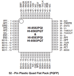 HI-8582 Datasheet PDF Holt Integrated Circuits