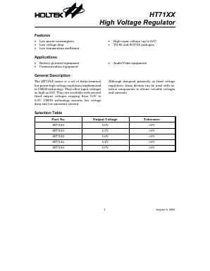 HT7150 Datasheet PDF Holtek Semiconductor