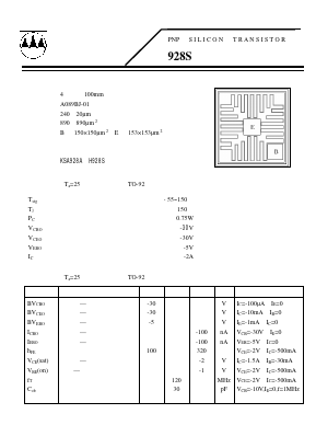 A089BJ-01 Datasheet PDF Shantou Huashan Electronic Devices