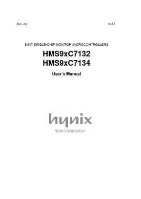 HMS9XC7132 Datasheet PDF Hynix Semiconductor