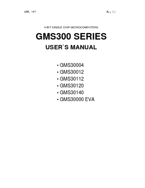 GMS30004 Datasheet PDF Hyundai Micro Electronics