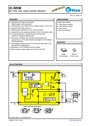 WKMSO8-TP Datasheet PDF IC-Haus GmbH