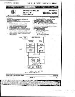 IDT79R3052E-33PH Datasheet PDF Integrated Device Technology