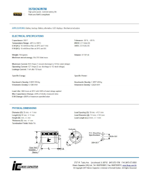 357DCN2R7M_ Datasheet PDF Illinois Capacitor, Inc.