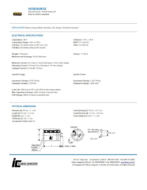 107DCN2R7Q__ Datasheet PDF Illinois Capacitor, Inc.
