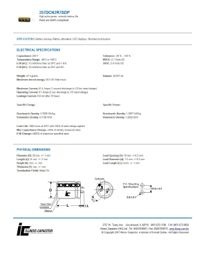257DCN2R7SDP_ Datasheet PDF Illinois Capacitor, Inc.