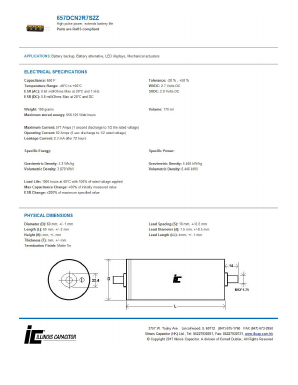 657DCN2R7SZZ_ Datasheet PDF Illinois Capacitor, Inc.