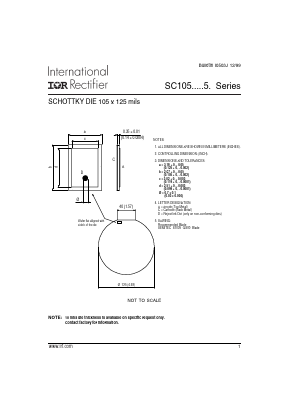 SC105S060S5F Datasheet PDF International Rectifier