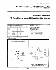1N3214R Datasheet PDF International Rectifier