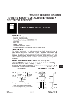 OM5221SAP Datasheet PDF International Rectifier
