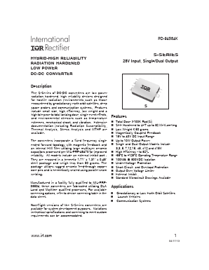 S2815D Datasheet PDF International Rectifier