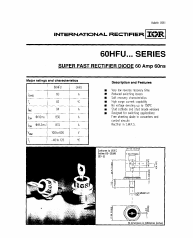 60HFU-500 Datasheet PDF International Rectifier