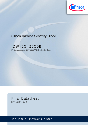 IDW15G120C5B Datasheet PDF Infineon Technologies