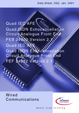 PEF24902 Datasheet PDF Infineon Technologies