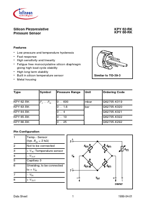 KPY66RK Datasheet PDF Infineon Technologies