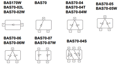 BAS70-07W Datasheet PDF Infineon Technologies