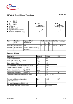 Q67000-S252 Datasheet PDF Infineon Technologies