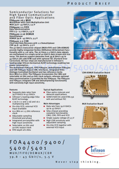 FOA5400 Datasheet PDF Infineon Technologies