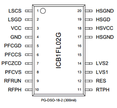 ICB1FL02G Datasheet PDF Infineon Technologies