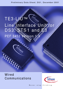 PEF3452 Datasheet PDF Infineon Technologies