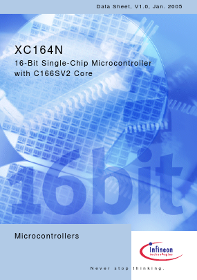 XC164N Datasheet PDF Infineon Technologies