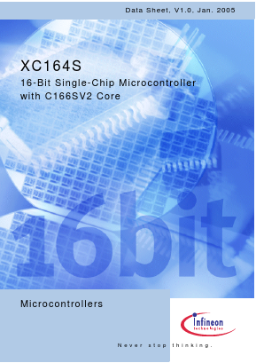 XC164S Datasheet PDF Infineon Technologies