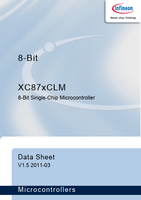 SAF-XC878CM-16FFA5V Datasheet PDF Infineon Technologies