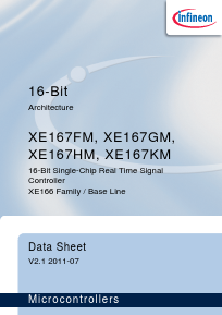 SAK-XE167KM Datasheet PDF Infineon Technologies