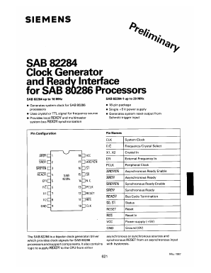 SAB82284-1 Datasheet PDF Infineon Technologies