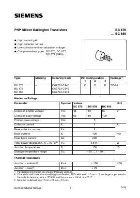 C62702-C943 Datasheet PDF Infineon Technologies