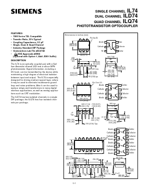 IL74-X001 Datasheet PDF Infineon Technologies
