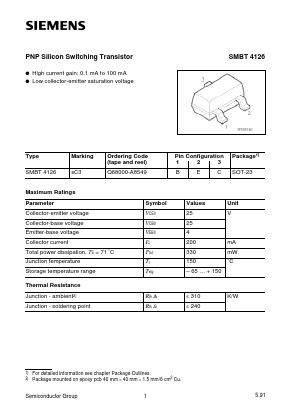 Q68000-A8549 Datasheet PDF Infineon Technologies