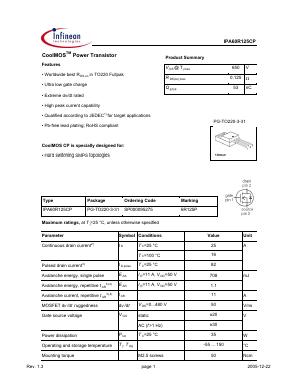 SP000095275 Datasheet PDF Infineon Technologies