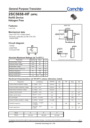 2SC5658-HF Datasheet PDF Infineon Technologies
