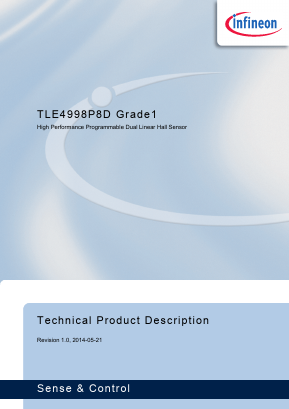 TLE4998P8D Datasheet PDF Infineon Technologies