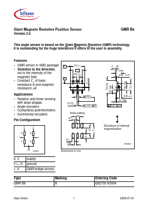 GMRB6 Datasheet PDF Infineon Technologies