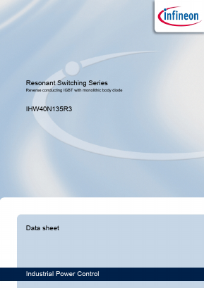 IHW40N135R3 Datasheet PDF Infineon Technologies