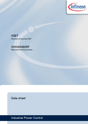 H40RF60 Datasheet PDF Infineon Technologies