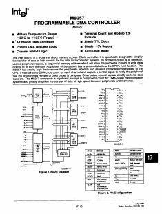 M8257 Datasheet PDF Intel