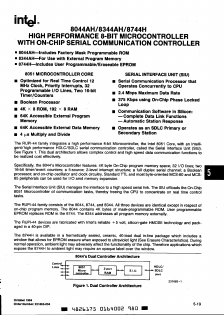 P8044AH Datasheet PDF Intel